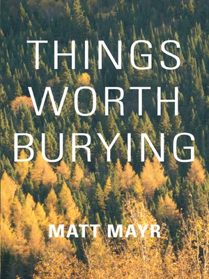 cover image of Things Worth Burying